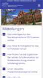 Mobile Screenshot of bismarckschule-elmshorn.de